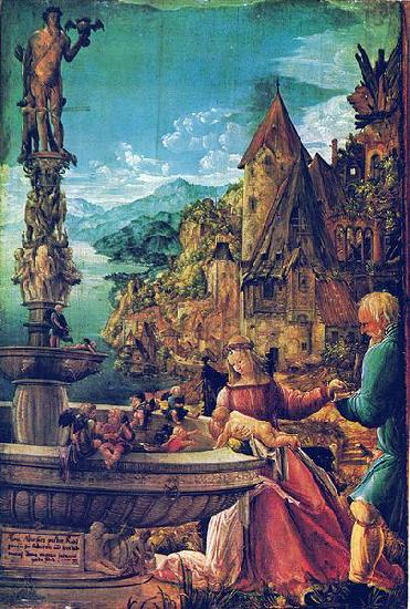 Albrecht Altdorfer Rest on the Flight into Egypt